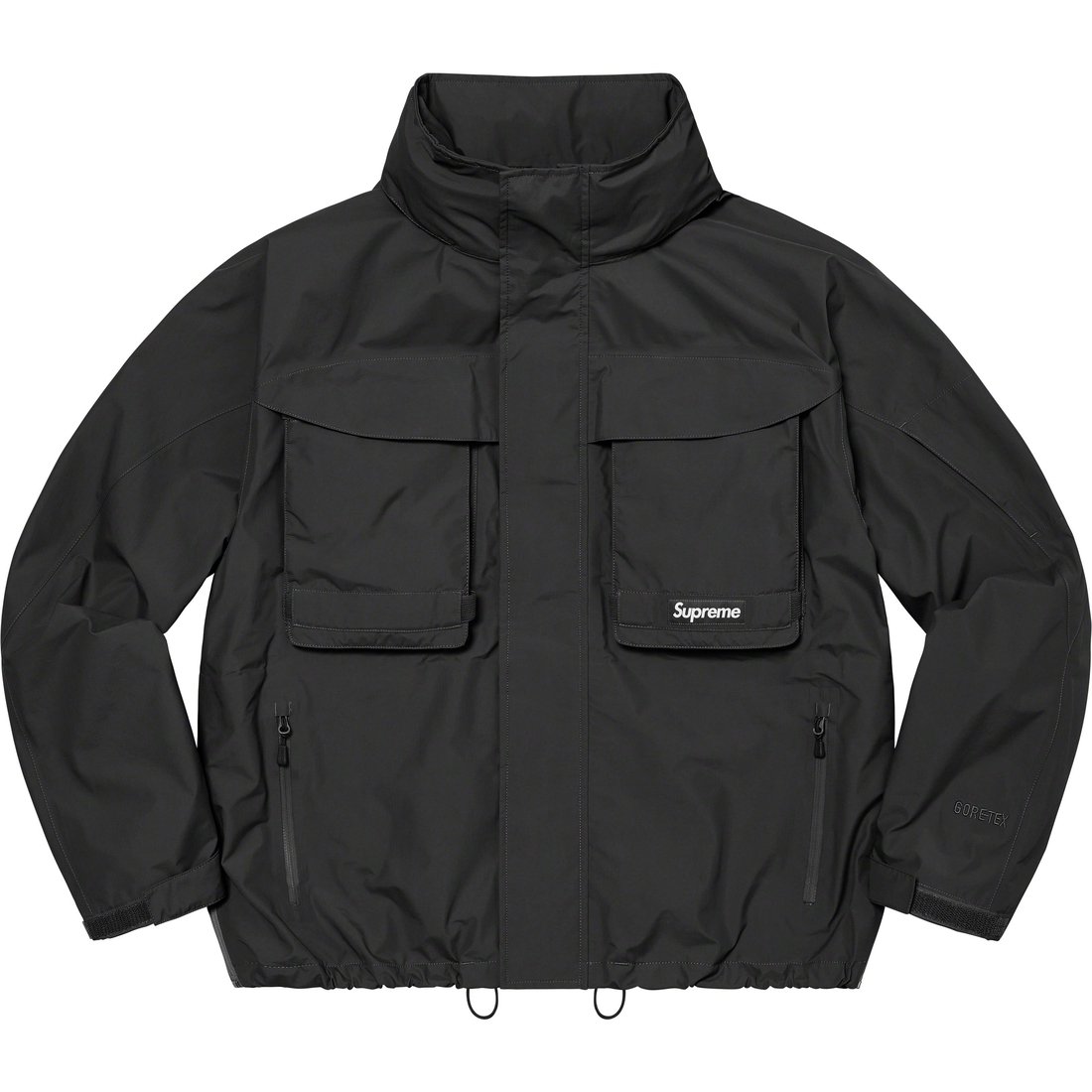 Details on GORE-TEX PACLITE Lightweight Shell Jacket Black from spring summer 2023 (Price is $398)