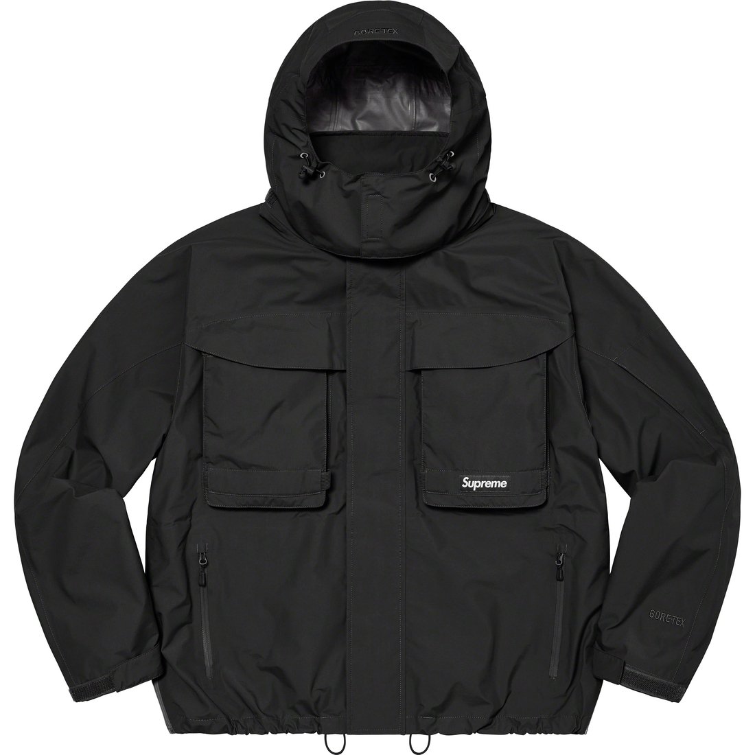 Details on GORE-TEX PACLITE Lightweight Shell Jacket Black from spring summer
                                                    2023 (Price is $398)