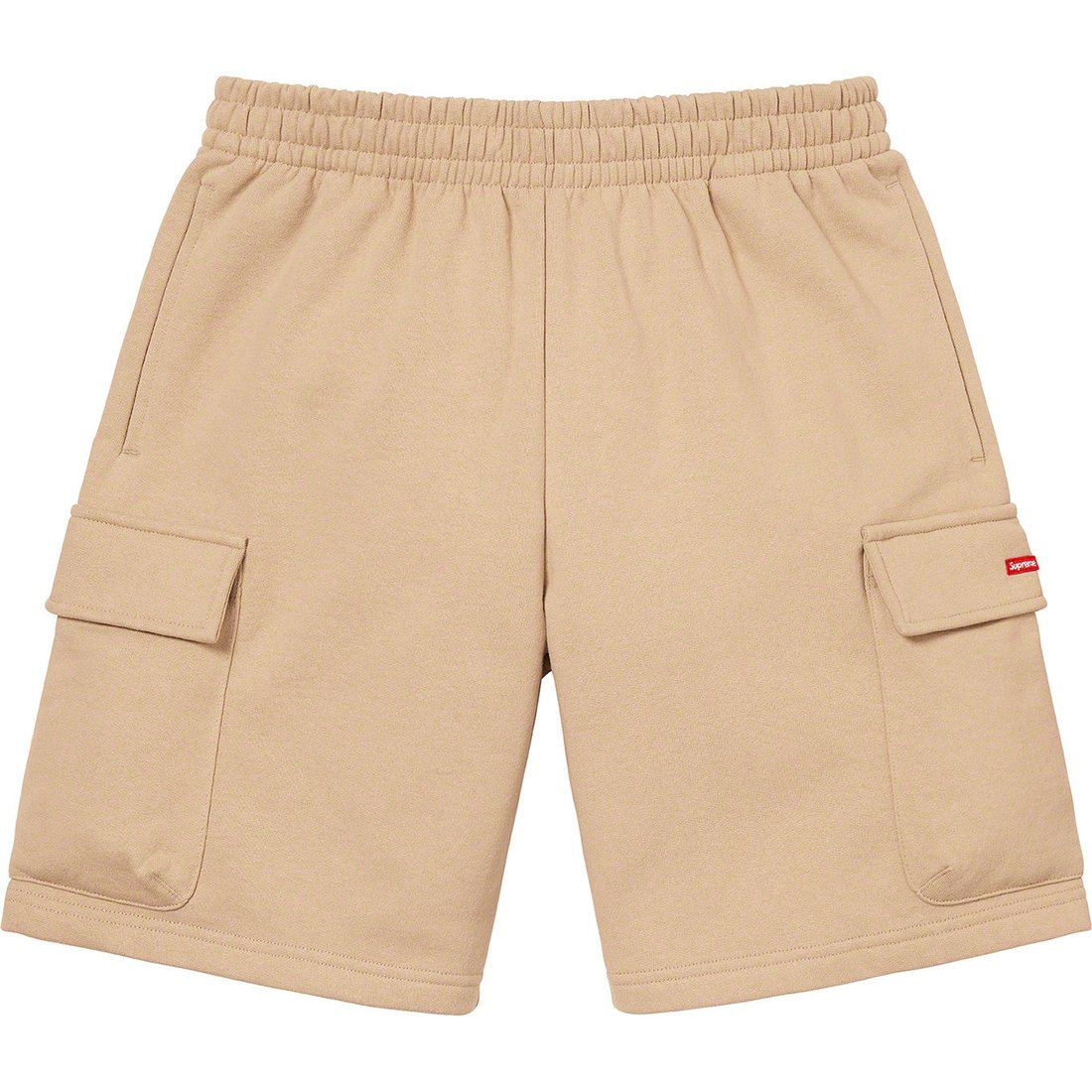 Details on Small Box Baggy Cargo Sweatshort Tan from spring summer
                                                    2023 (Price is $128)