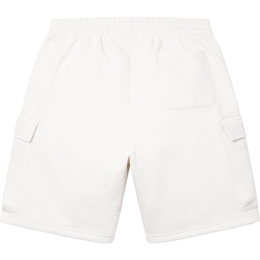 Details on Small Box Baggy Cargo Sweatshort White from spring summer 2023 (Price is $128)