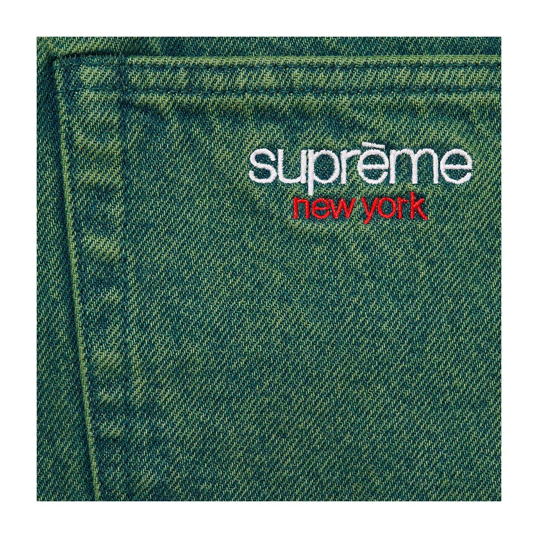 Details on Baggy Denim Short Green from spring summer
                                                    2023 (Price is $138)