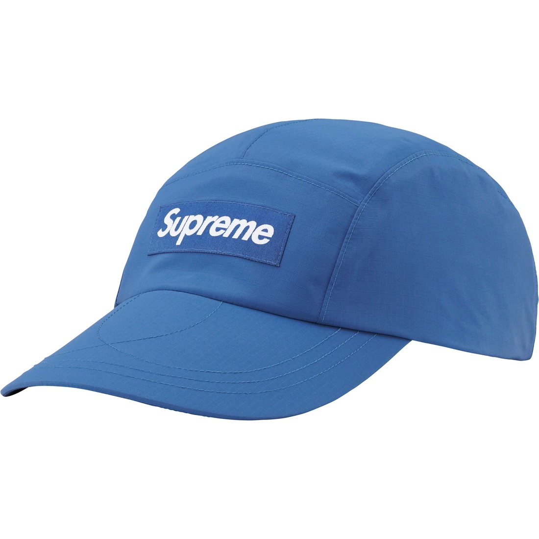 Details on GORE-TEX PACLITE Long Bill Camp Cap Blue from spring summer 2023 (Price is $58)