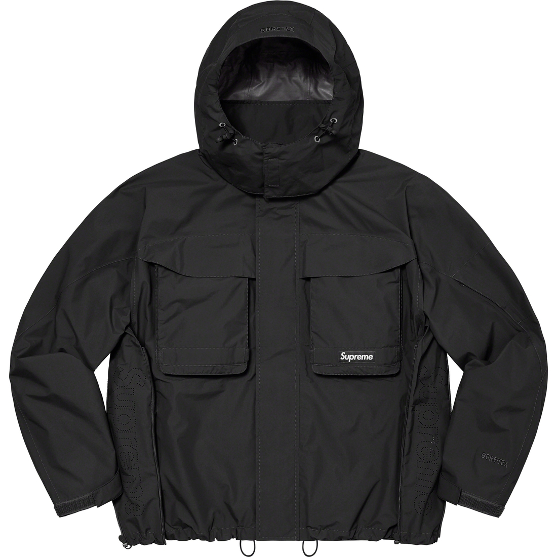 Details on GORE-TEX PACLITE Lightweight Shell Jacket Black from spring summer
                                                    2023 (Price is $398)