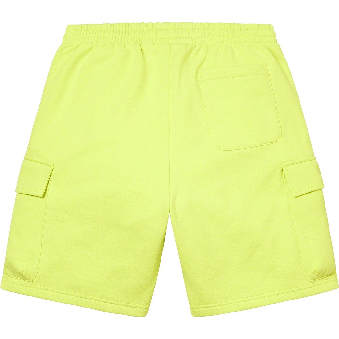 Details on Small Box Baggy Cargo Sweatshort Lime from spring summer
                                                    2023 (Price is $128)