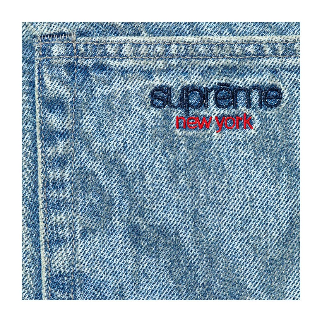 Baggy Denim Short   spring summer    Supreme