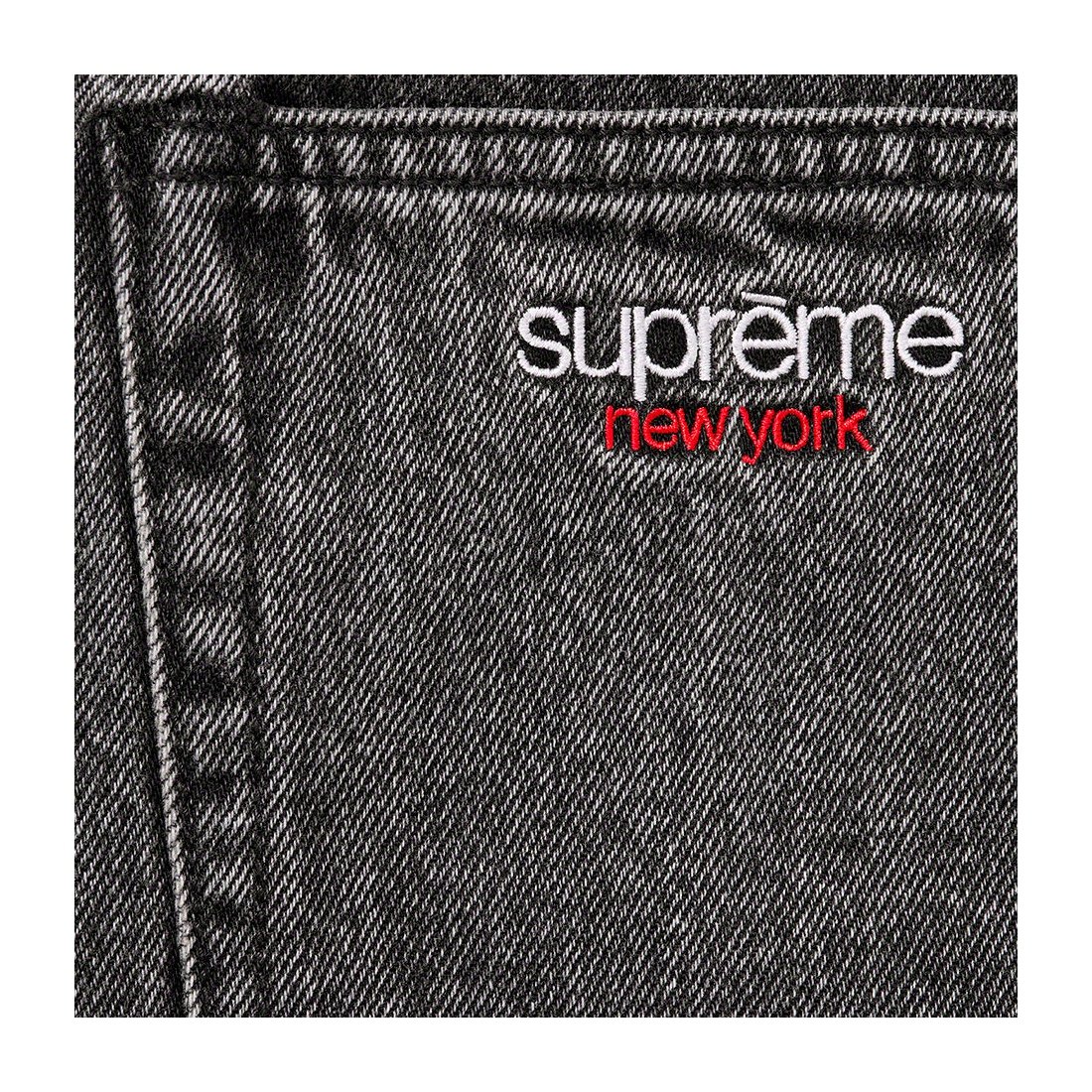 Details on Baggy Denim Short Washed Black from spring summer
                                                    2023 (Price is $138)