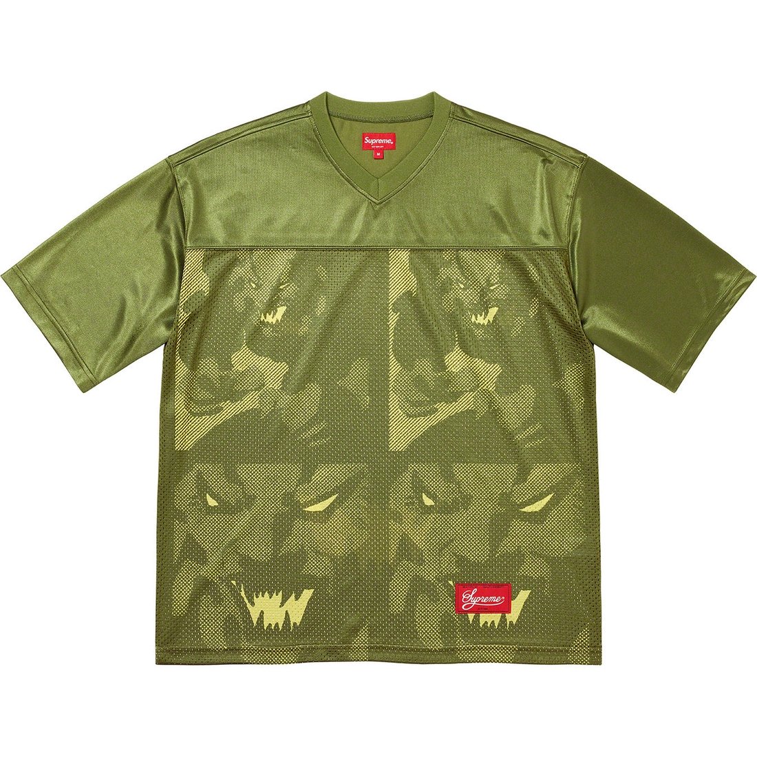 Details on Ronin Football Jersey Olive from spring summer 2023 (Price is $128)