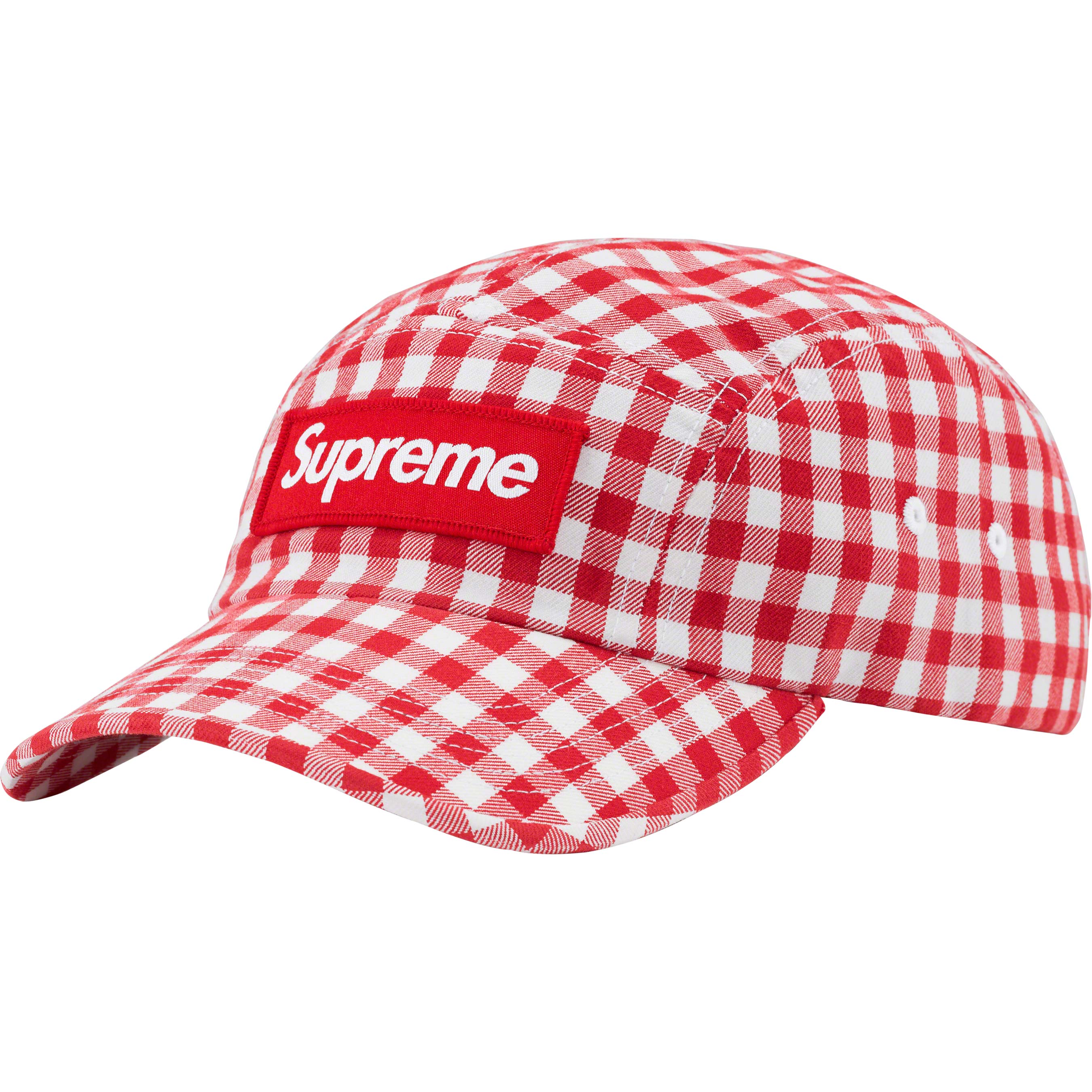 Gingham Camp Cap - spring summer 2023 - Supreme