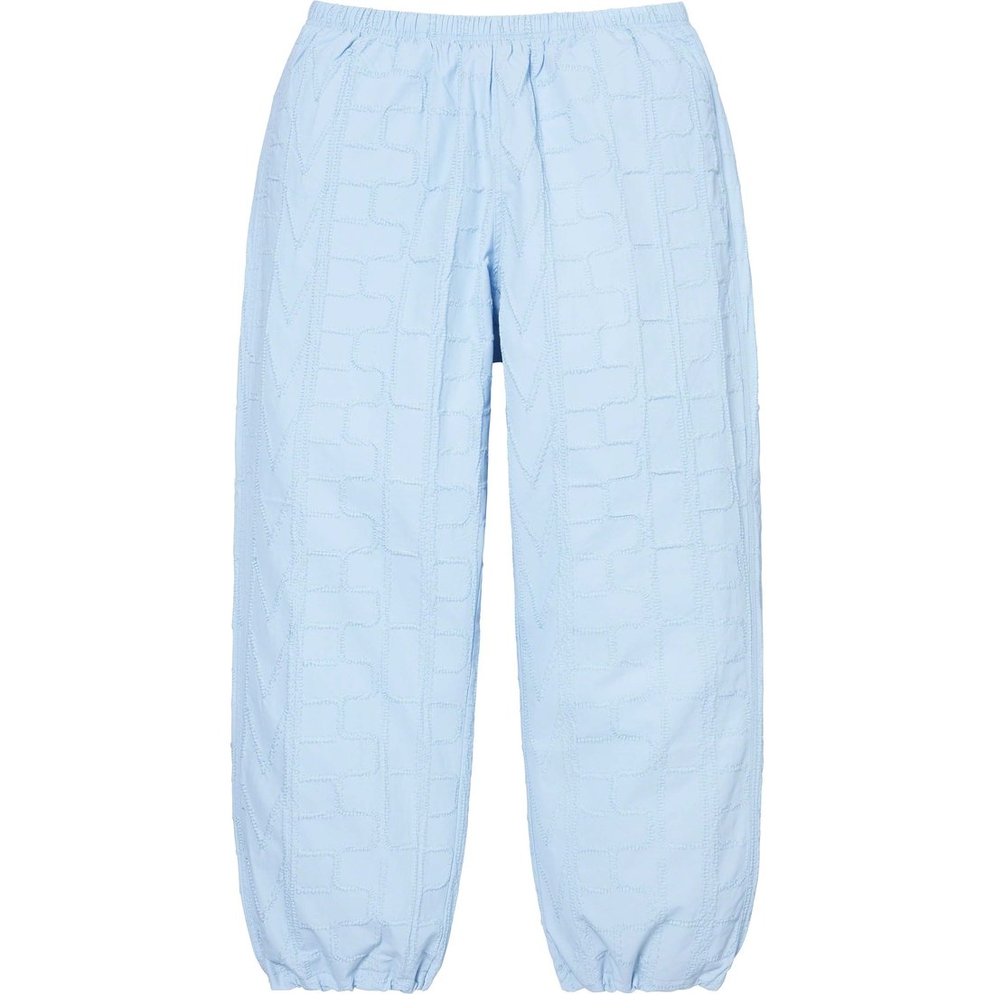 Details on Repeat Stitch Track Pant Light Blue from spring summer
                                                    2023 (Price is $148)