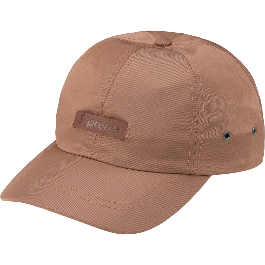 Details on Leather Patch 6-Panel Brown from spring summer
                                                    2023 (Price is $54)