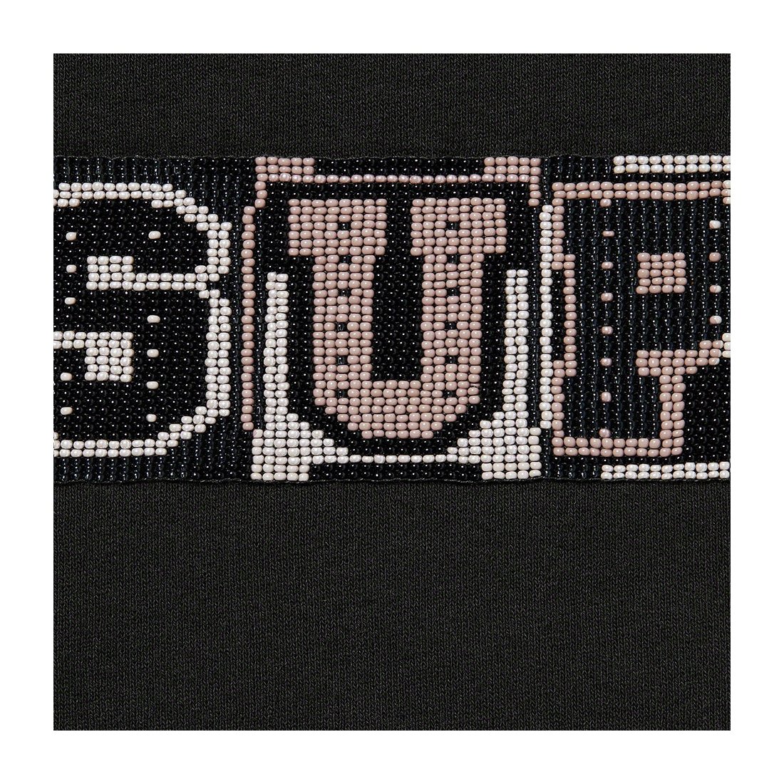 Details on Beaded Hooded Sweatshirt Black from spring summer
                                                    2023 (Price is $168)