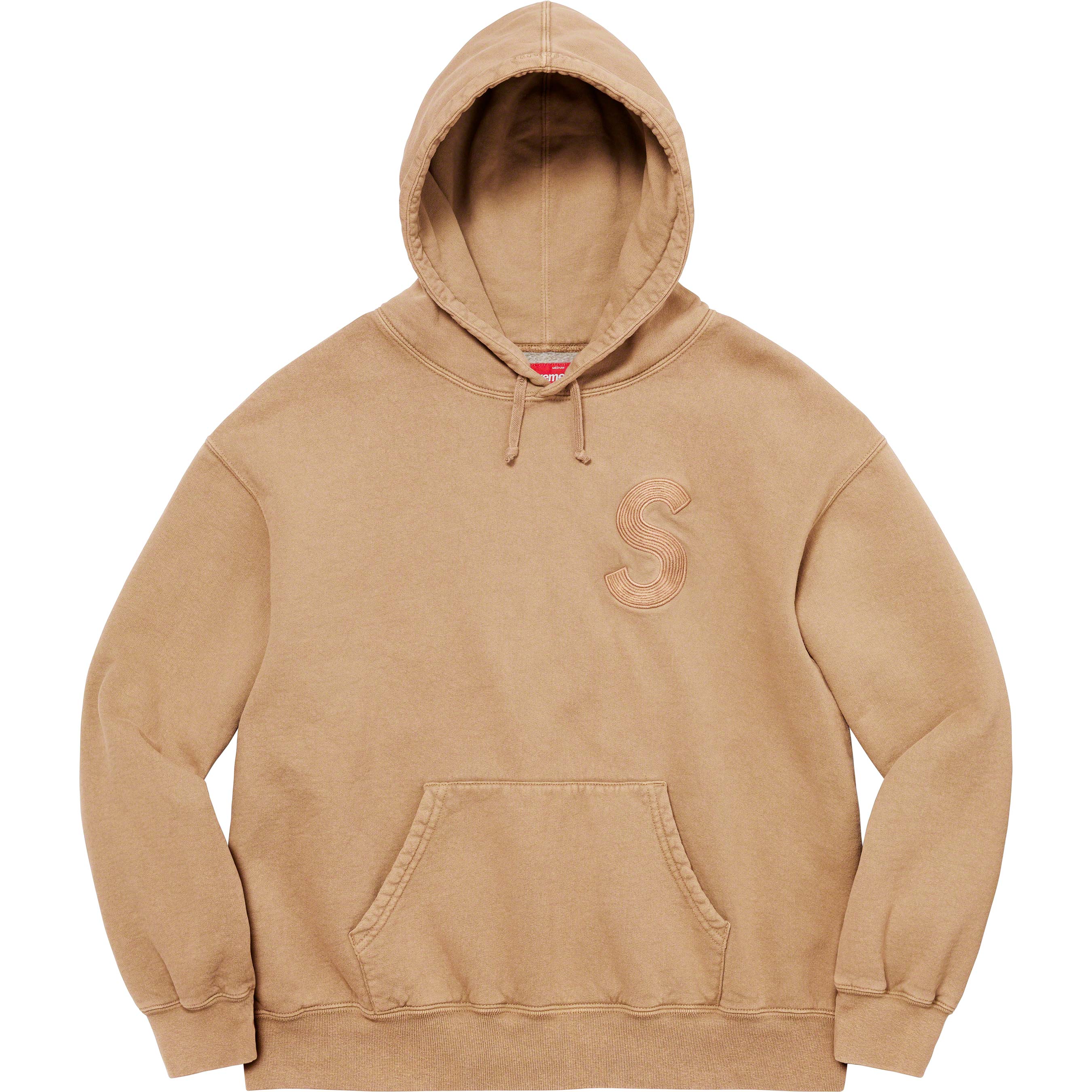 Overdyed S Logo Hooded Sweatshirt - spring summer 2023 - Supreme