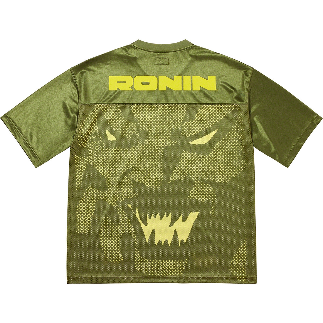 Supreme Ronin Football Jersey (SS23) - Olive - $128