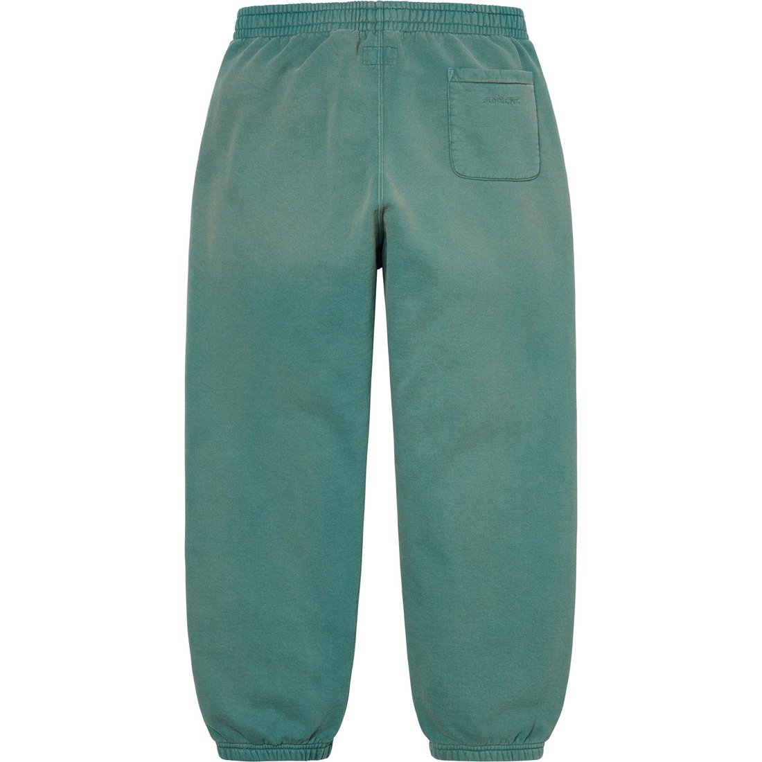 Details on Overdyed S Logo Sweatpant Teal from spring summer 2023 (Price is $158)