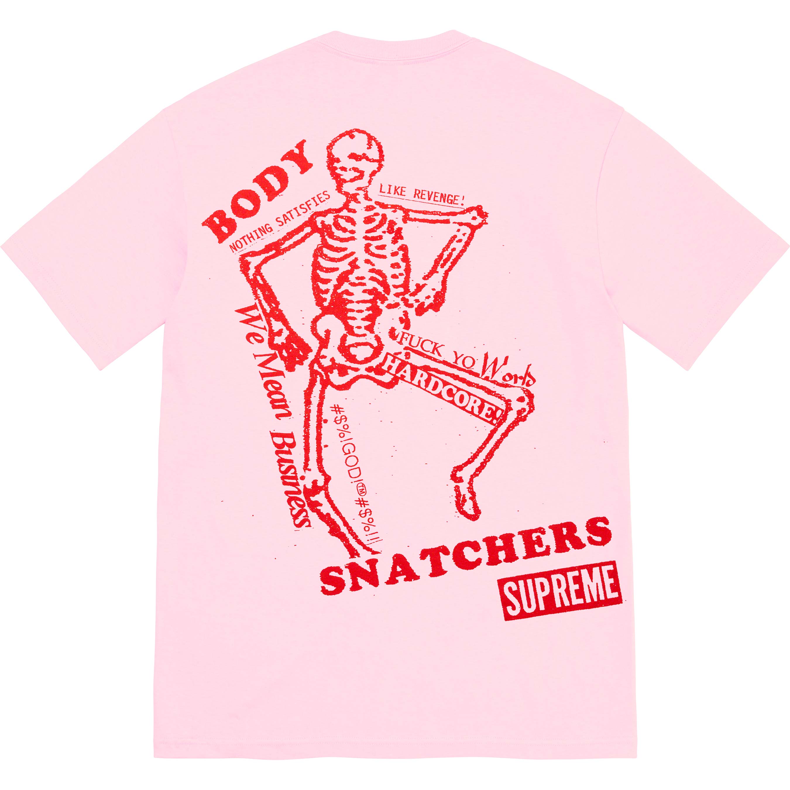 Supreme Body Snatchers T-Shirt White - Size 9 1/2