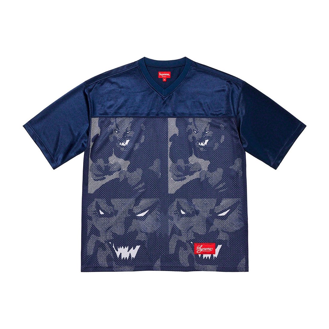 Details on Ronin Football Jersey Navy from spring summer
                                                    2023 (Price is $128)