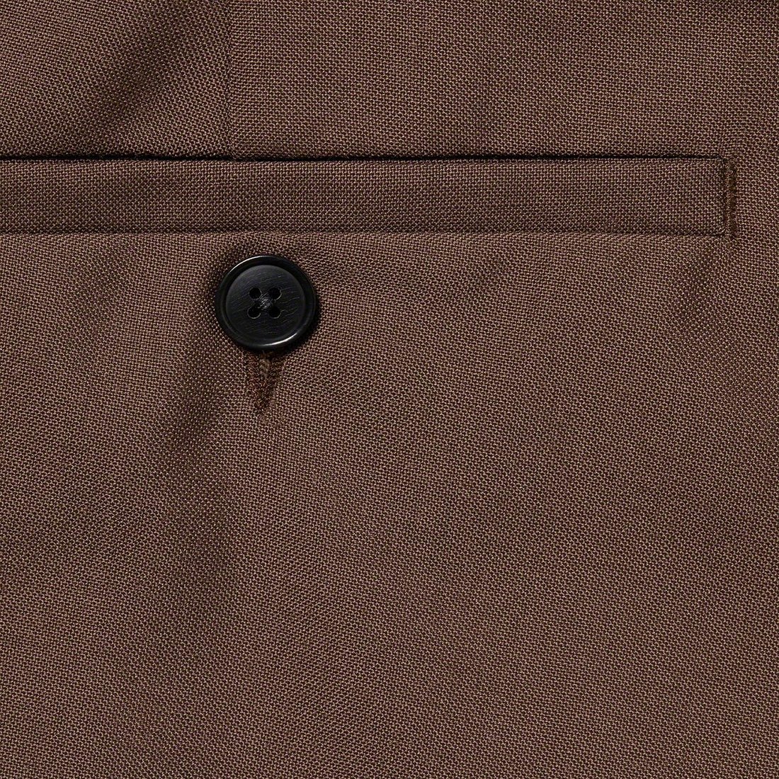 Details on Wool Trouser Short Brown from spring summer
                                                    2023 (Price is $148)