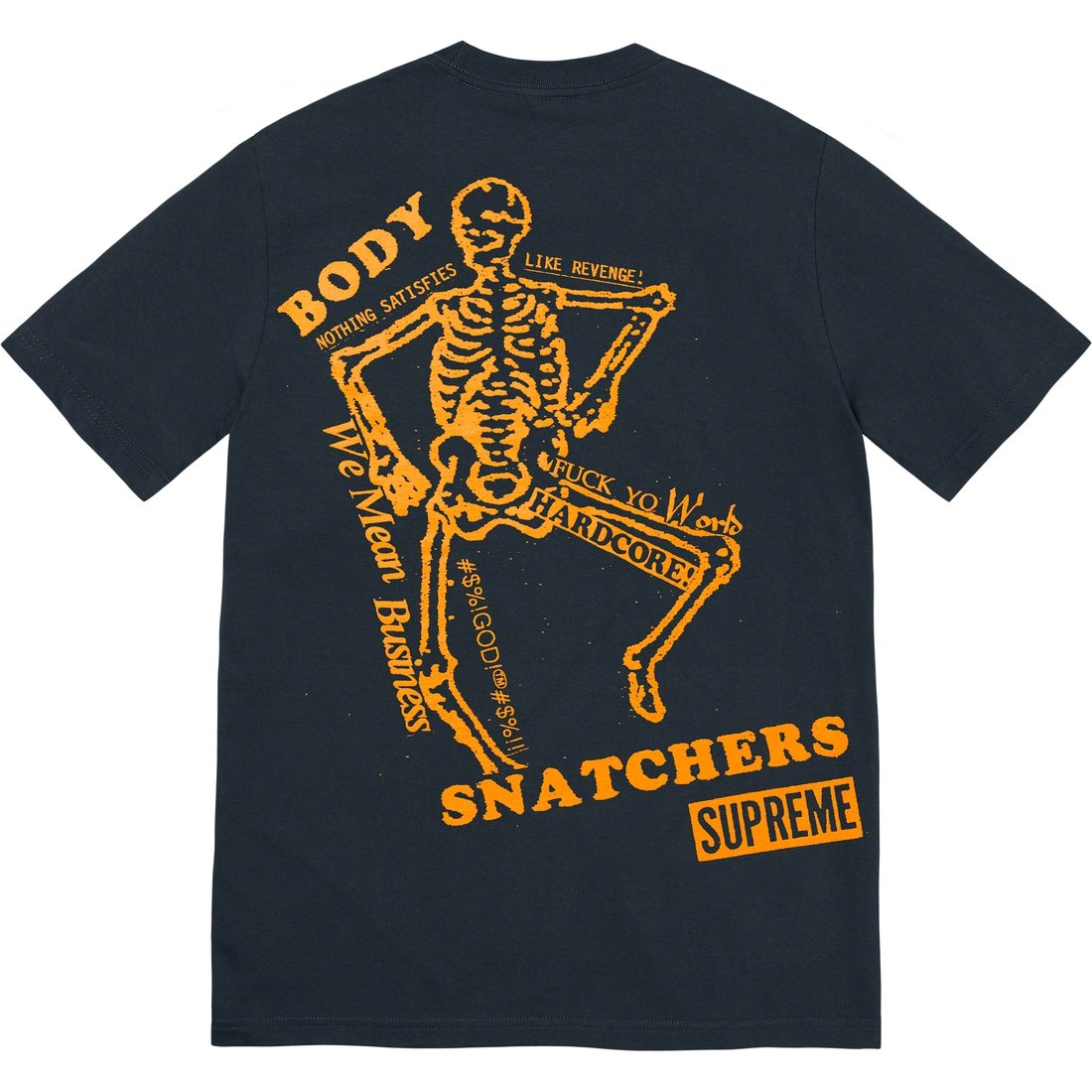 Details on Body Snatchers Tee Navy from spring summer
                                                    2023 (Price is $40)