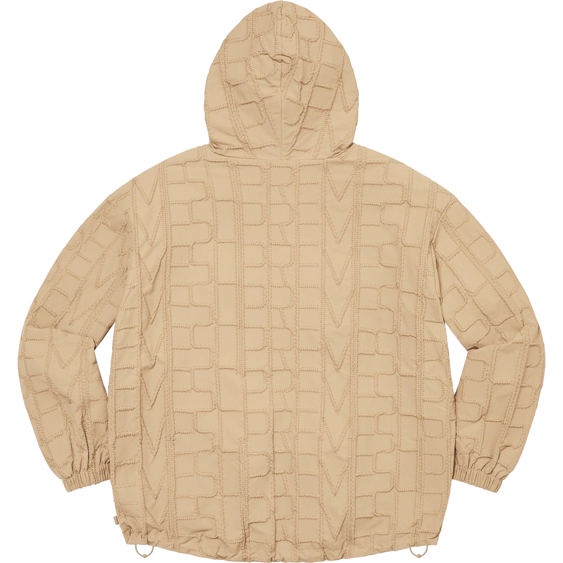Details on Repeat Stitch Anorak Tan from spring summer 2023 (Price is $188)
