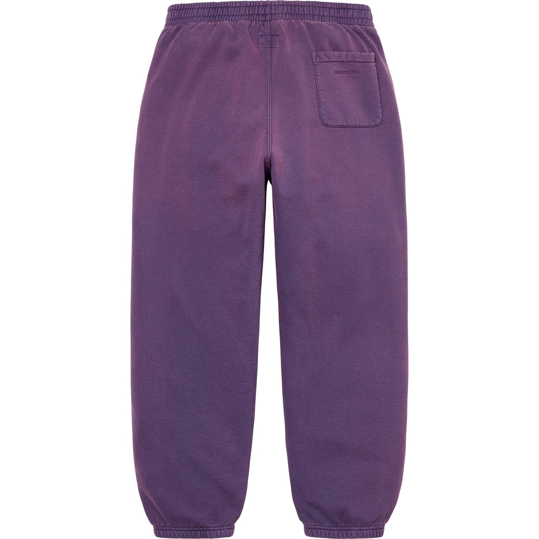 Details on Overdyed S Logo Sweatpant Purple from spring summer 2023 (Price is $158)