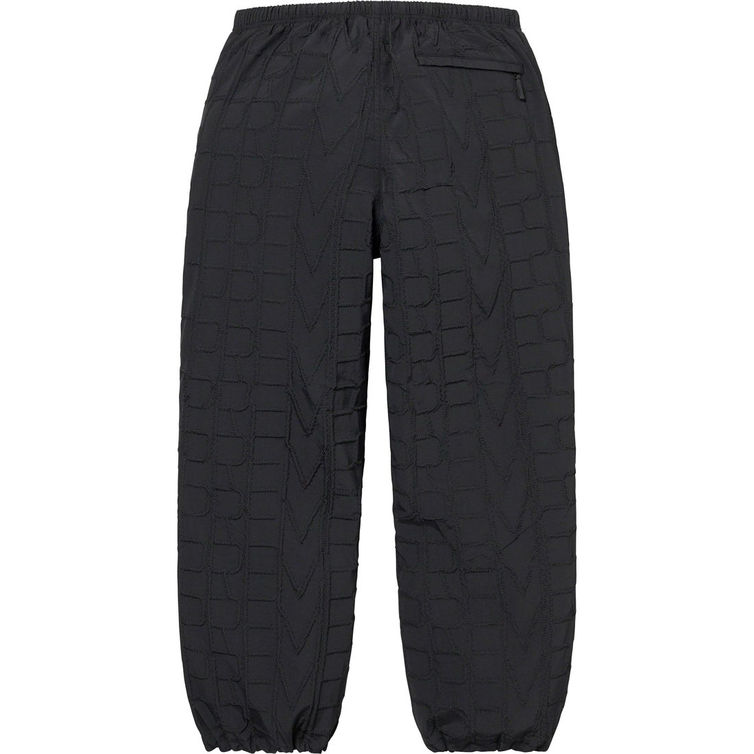 Details on Repeat Stitch Track Pant Black from spring summer
                                                    2023 (Price is $148)