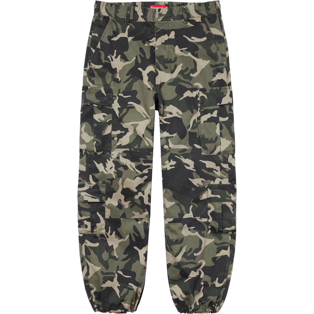 Details on Cargo Pant Olive Camo from spring summer
                                                    2023 (Price is $168)