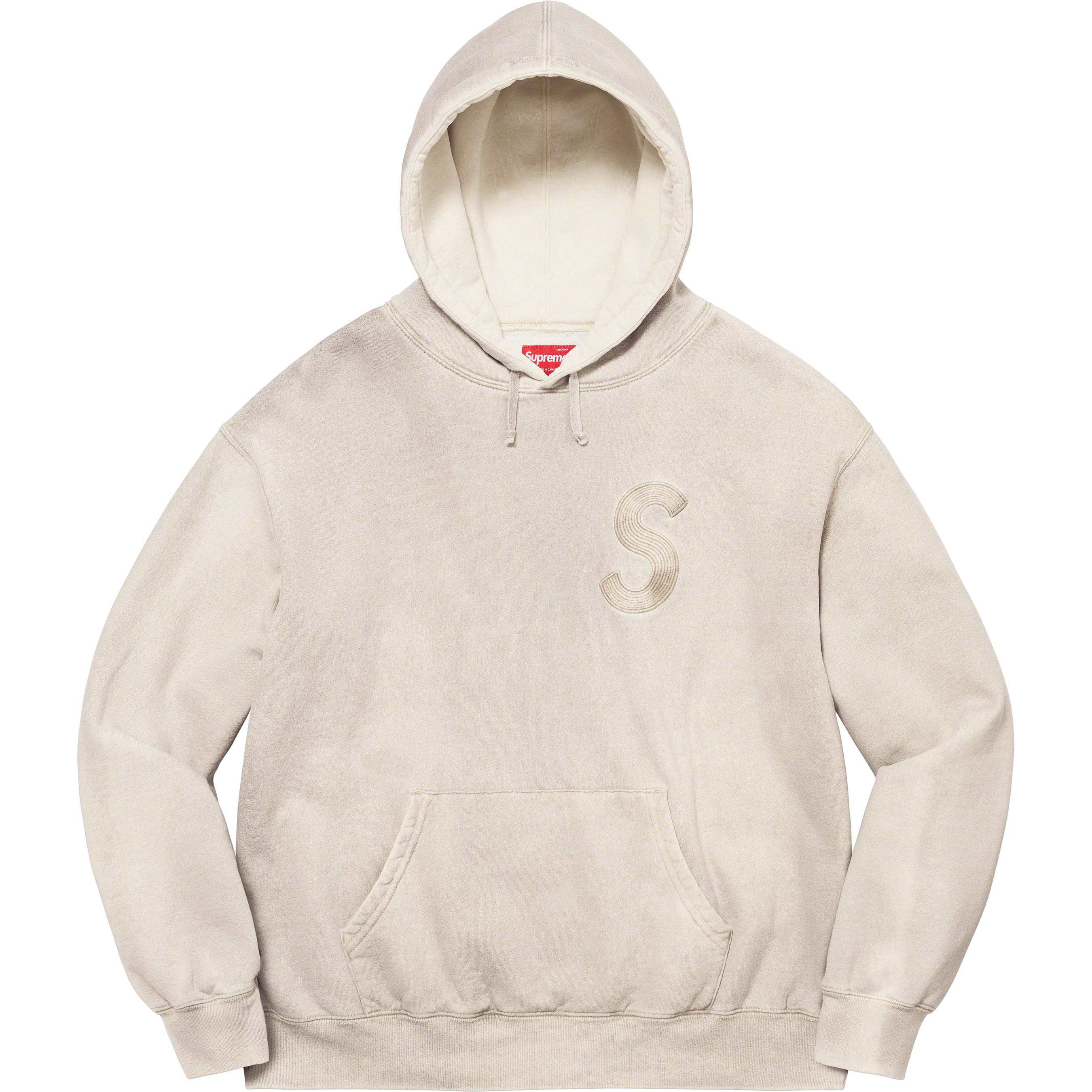 Overdyed S Logo Hooded Sweatshirt - spring summer 2023 - Supreme