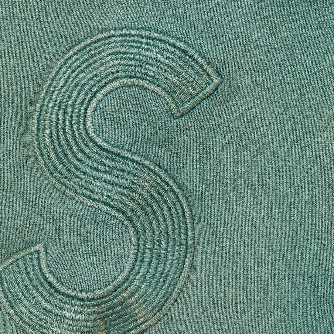 Details on Overdyed S Logo Sweatpant Teal from spring summer
                                                    2023 (Price is $158)