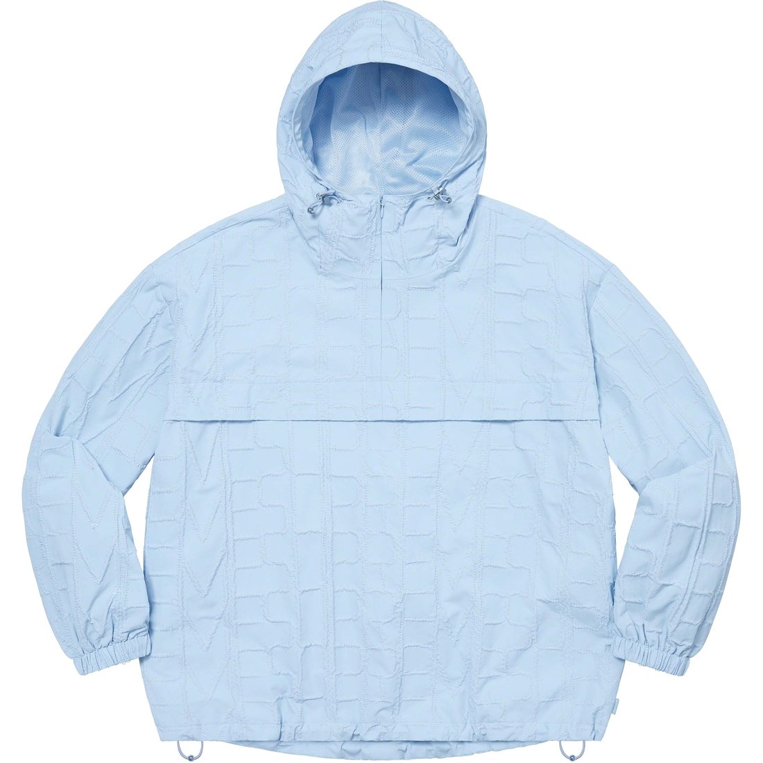 Details on Repeat Stitch Anorak Light Blue from spring summer
                                                    2023 (Price is $188)