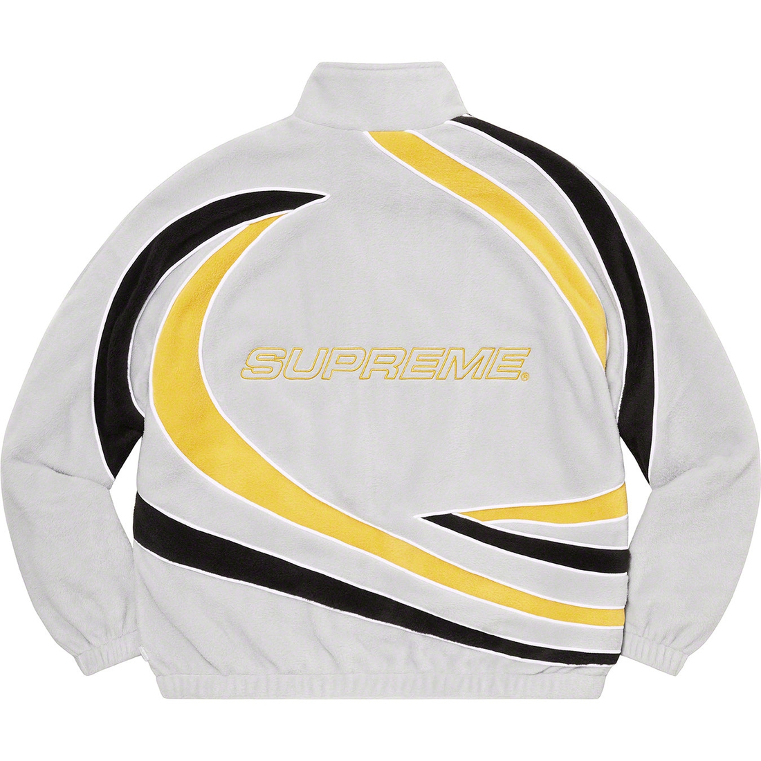 Details on Racing Fleece Jacket Heather Grey from spring summer
                                                    2023 (Price is $218)