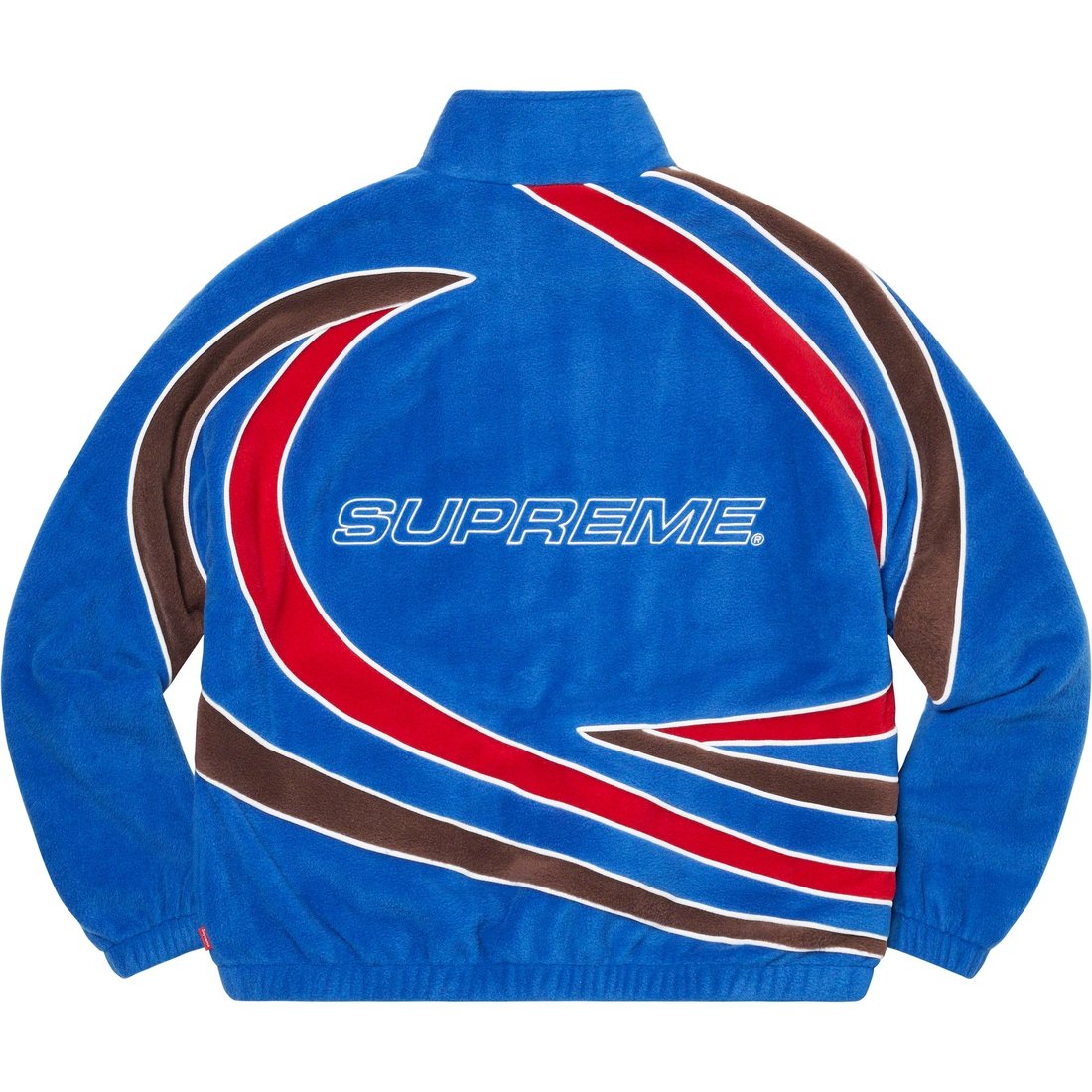 Details on Racing Fleece Jacket Blue from spring summer
                                                    2023 (Price is $218)