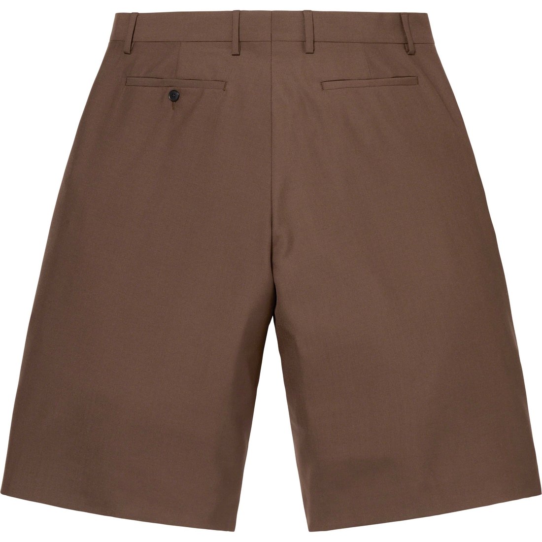 Details on Wool Trouser Short Brown from spring summer
                                                    2023 (Price is $148)