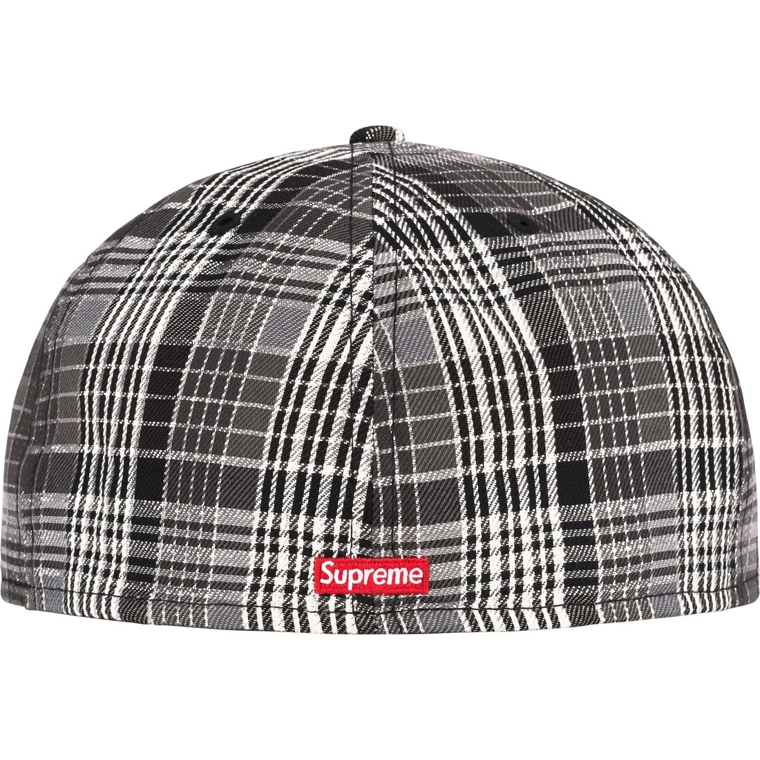 Details on Metallic Plaid S Logo New Era Black from spring summer
                                                    2023 (Price is $50)