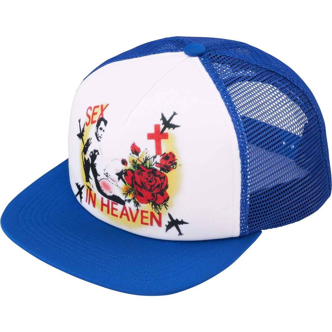 Details on Sex in Heaven Mesh Back 5-Panel Royal from spring summer
                                                    2023 (Price is $50)