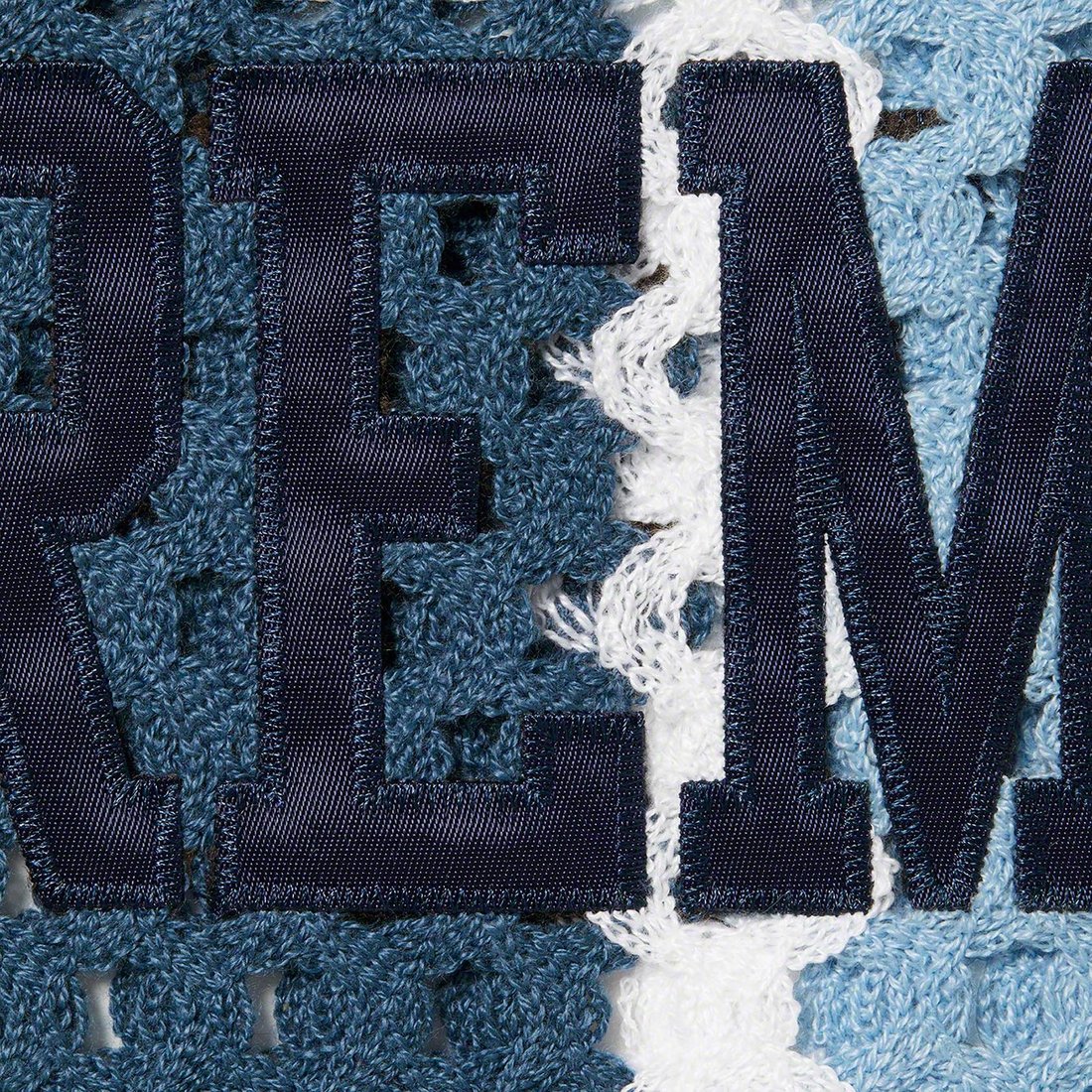 Supreme Crochet Football Jersey (SS23) - Slate - $148