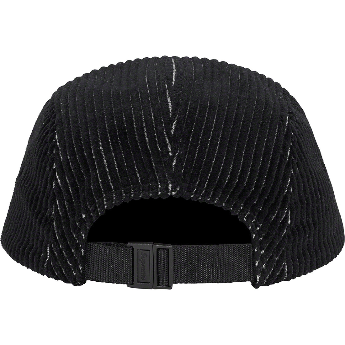 Details on 2-Tone Corduroy Camp Cap Black from spring summer
                                                    2023 (Price is $48)