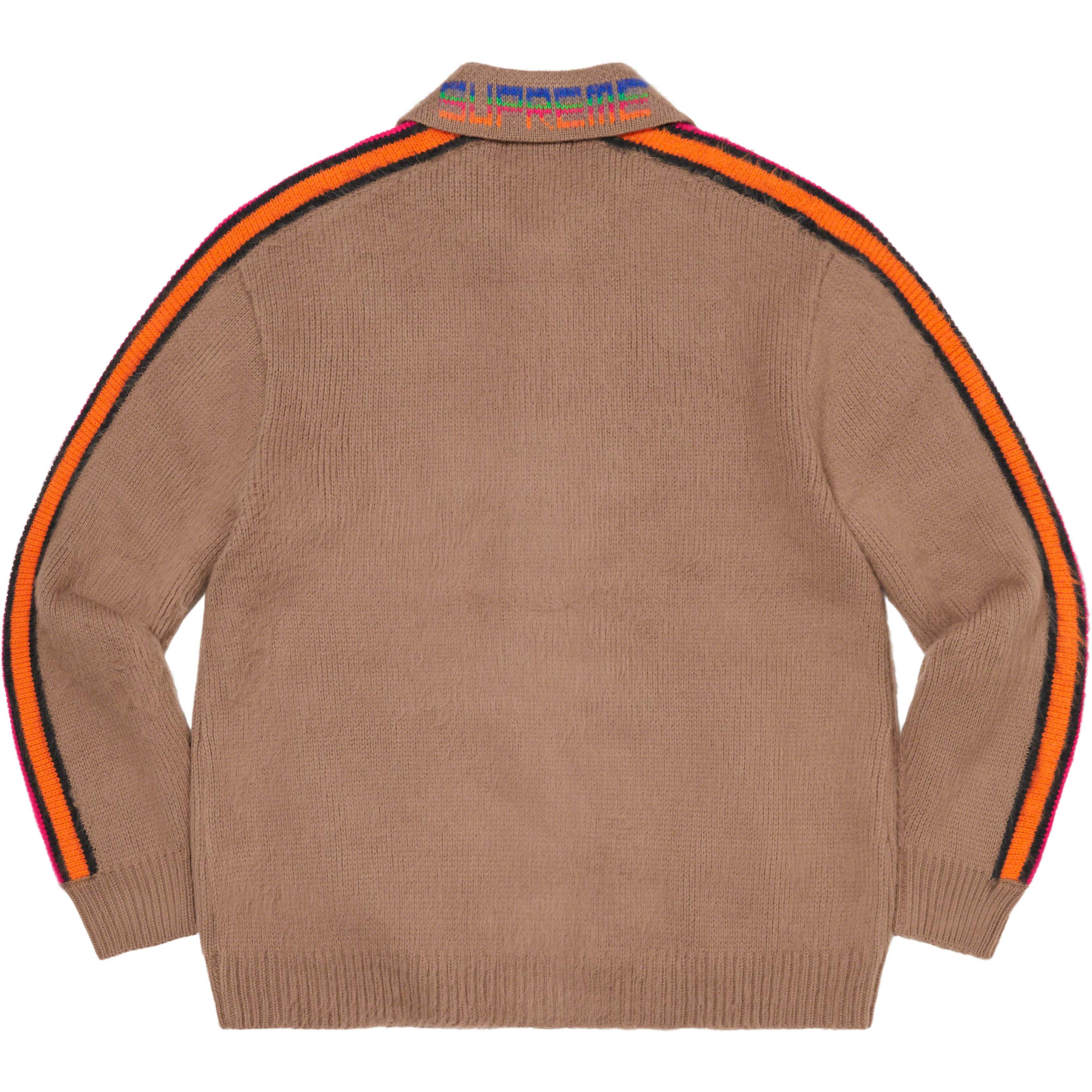 Sleeve Stripe Zip Up Sweater - spring summer 2023 - Supreme
