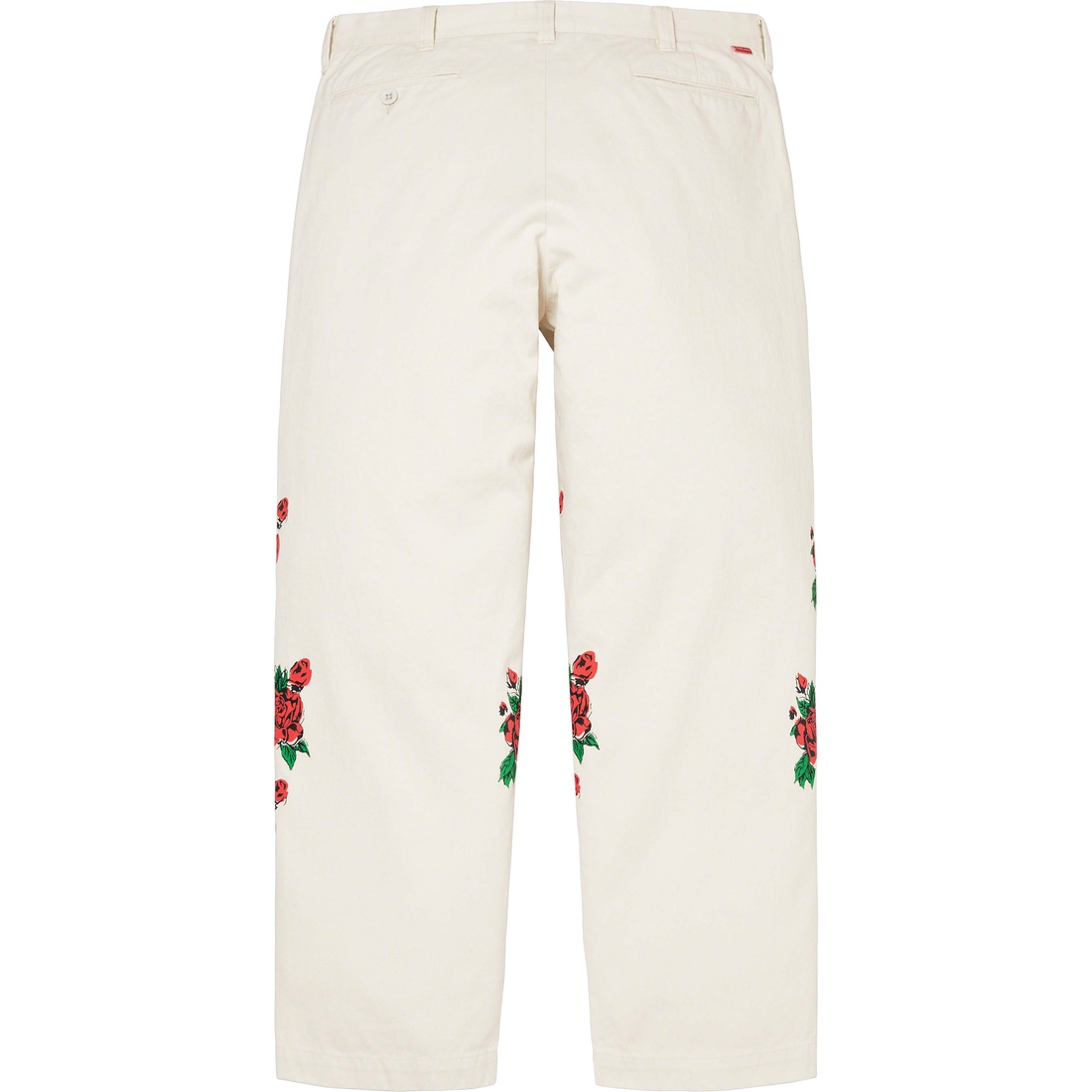 Details on Destruction of Purity Chino Pant Stone from spring summer 2023 (Price is $198)
