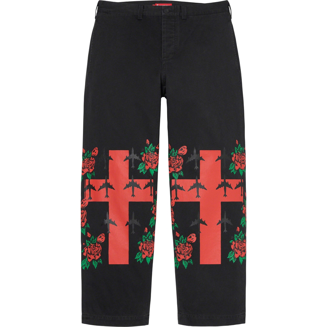 Details on Destruction of Purity Chino Pant Black from spring summer 2023 (Price is $198)