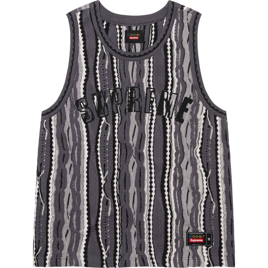 Details on Supreme Coogi Basketball Jersey Black from spring summer
                                                    2023 (Price is $178)