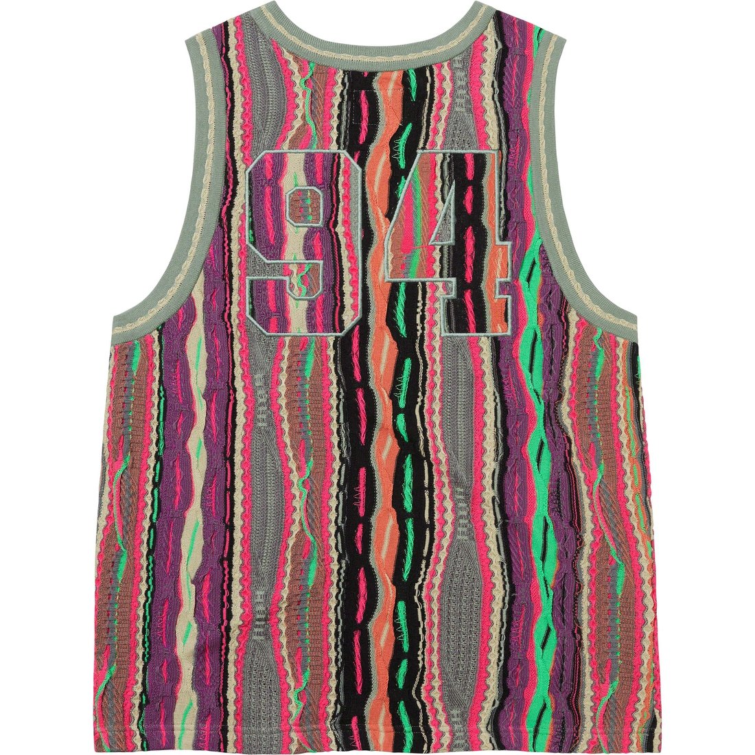 Details on Supreme Coogi Basketball Jersey Multicolor from spring summer
                                                    2023 (Price is $178)