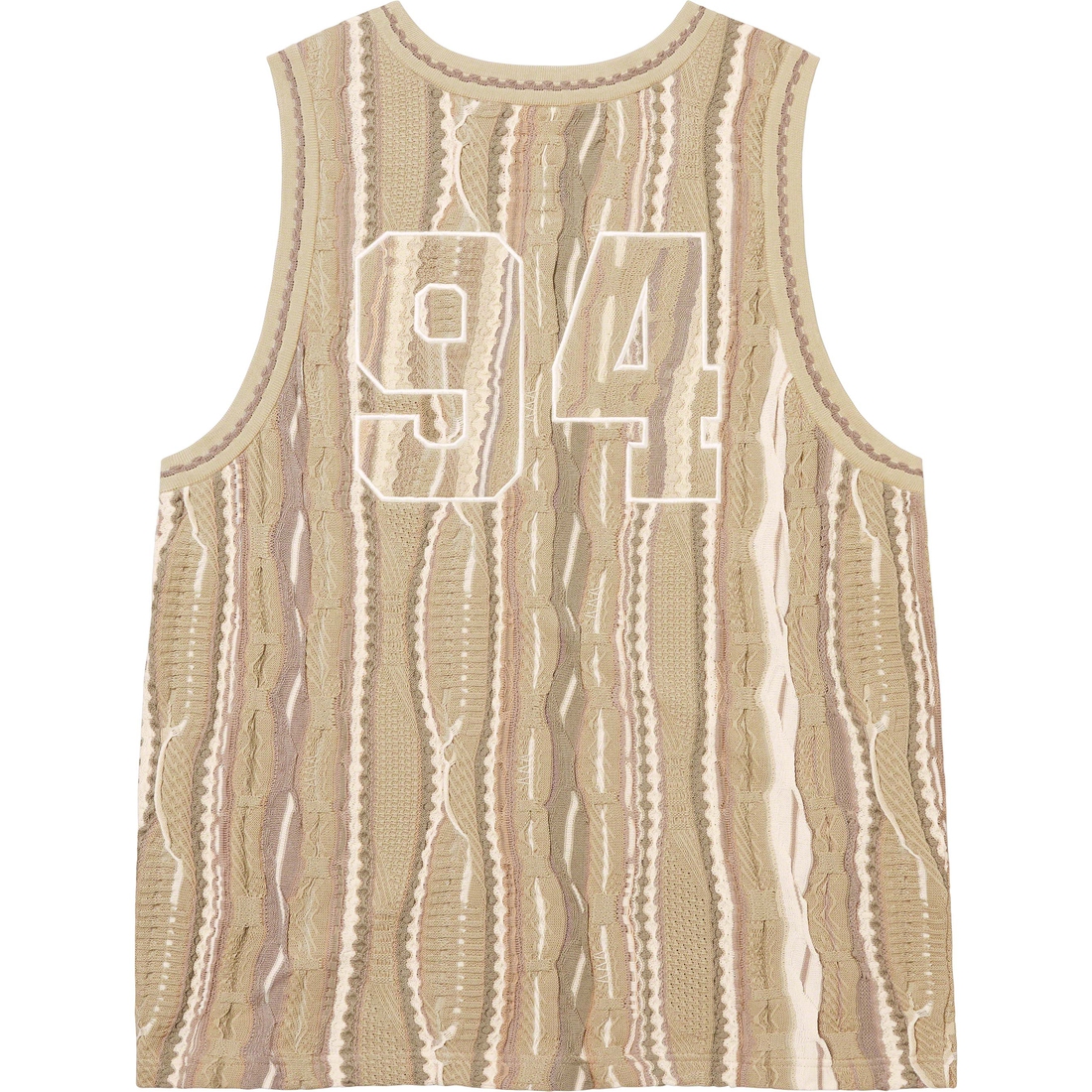 Details on Supreme Coogi Basketball Jersey Tan from spring summer
                                                    2023 (Price is $178)