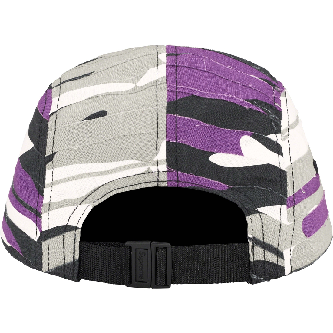 Details on Layered Camo Camp Cap Purple from spring summer
                                                    2023 (Price is $54)