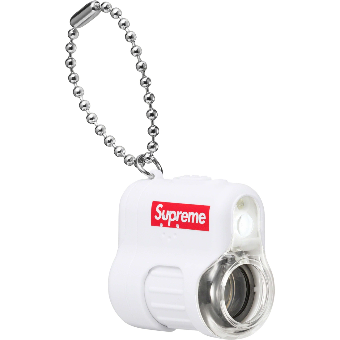 Details on Supreme Raymay Pocket Microscope Keychain White from spring summer
                                                    2023 (Price is $24)