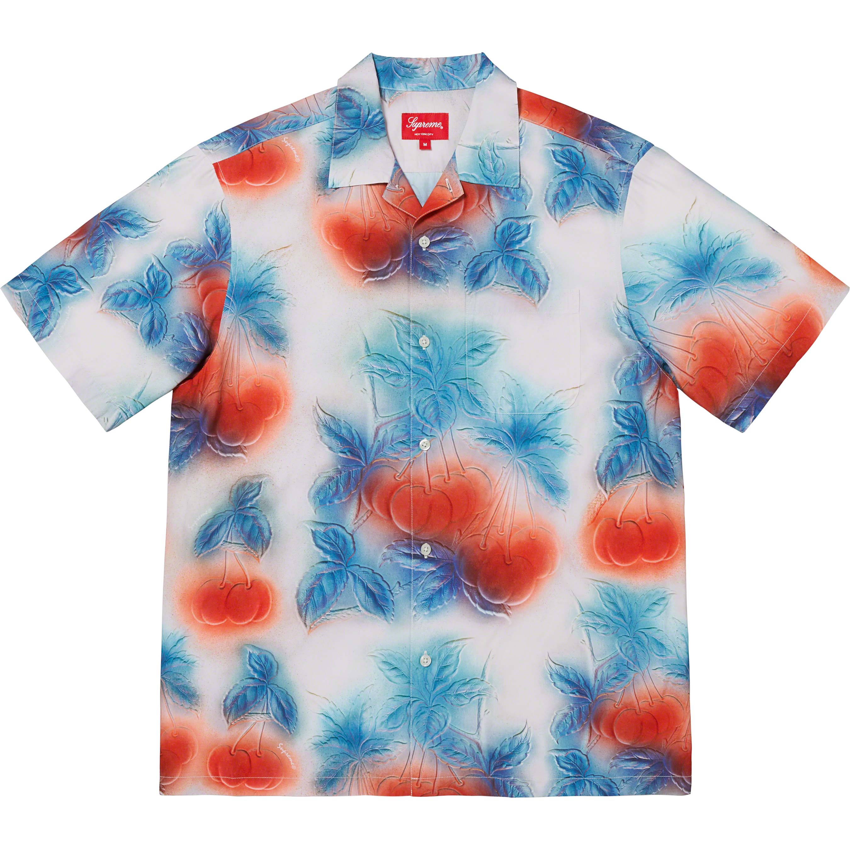 【新品未使用】Supreme Cherry Rayon S/S Shirt