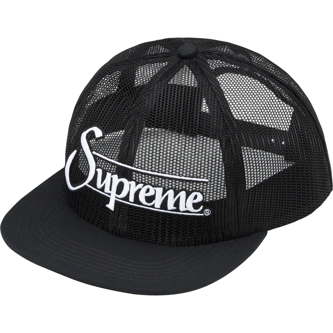 Details on Mesh 6-Panel Black from spring summer 2023 (Price is $48)