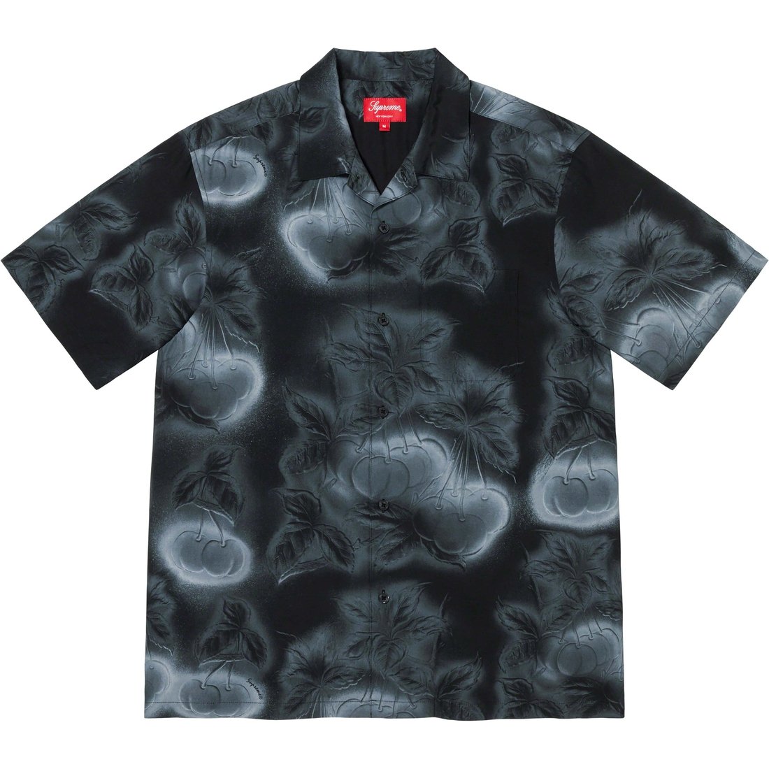 Details on Cherries S S Shirt Black from spring summer
                                                    2023 (Price is $148)