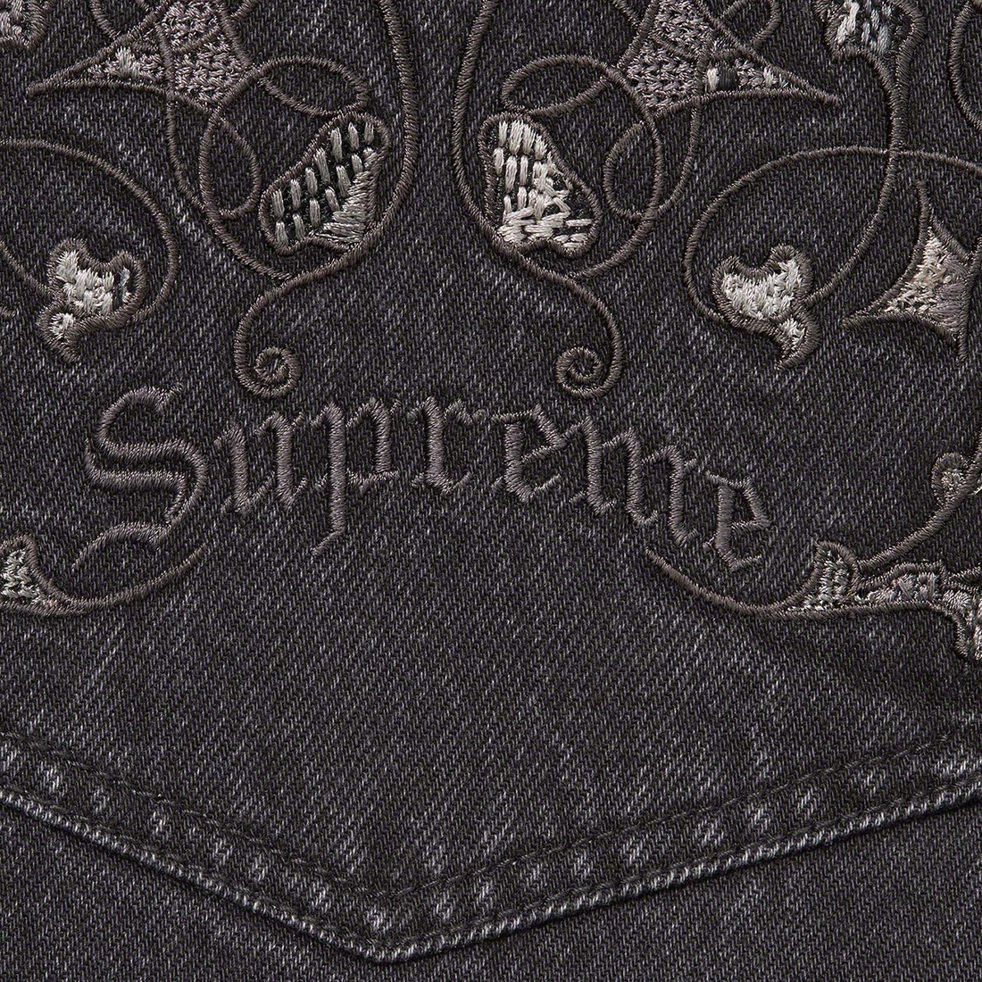 Details on Supreme Coogi Baggy Jean Black from spring summer
                                                    2023 (Price is $198)