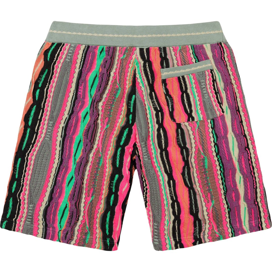 Details on Supreme Coogi Basketball Short Multicolor from spring summer 2023 (Price is $168)