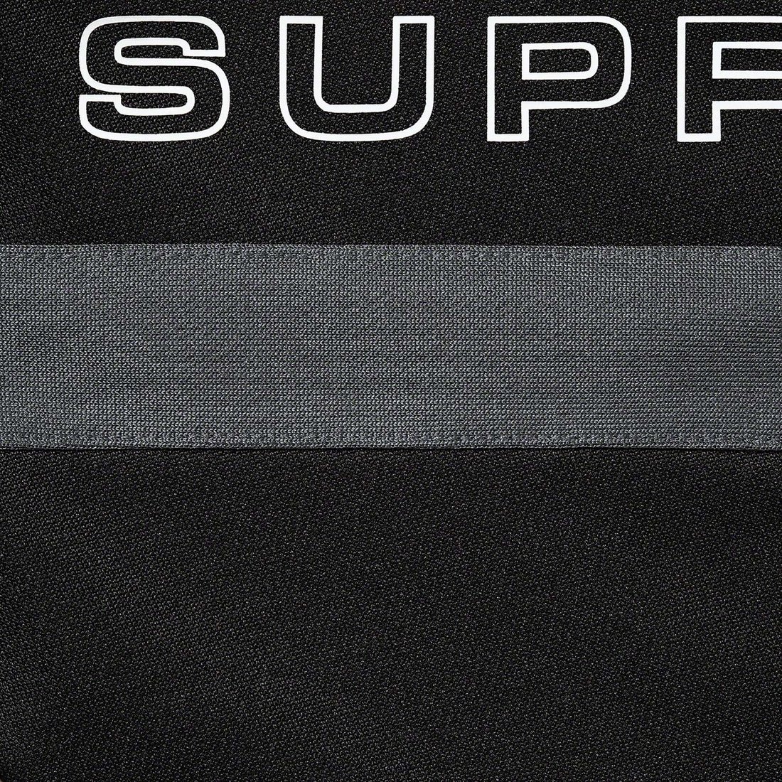 Details on Supreme Umbro Snap Sleeve Jacket Black from spring summer
                                                    2023 (Price is $188)